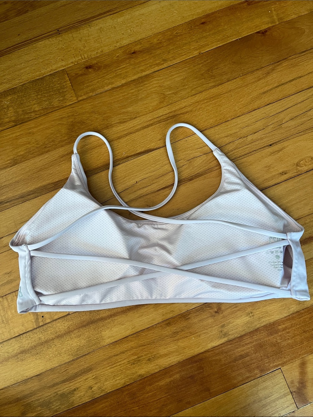 CSB Serenity Lexi Crop Mauve Pink Purple Strappy Back Bra